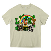 Mossy lucky mom St. Patricks Day Heavy Core Tee - FaDigitalArtStudio