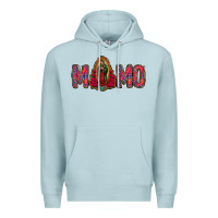 Blue Mist Lady Of Guadalupe Momo Premium Hoodie - Jasminsmagicworld