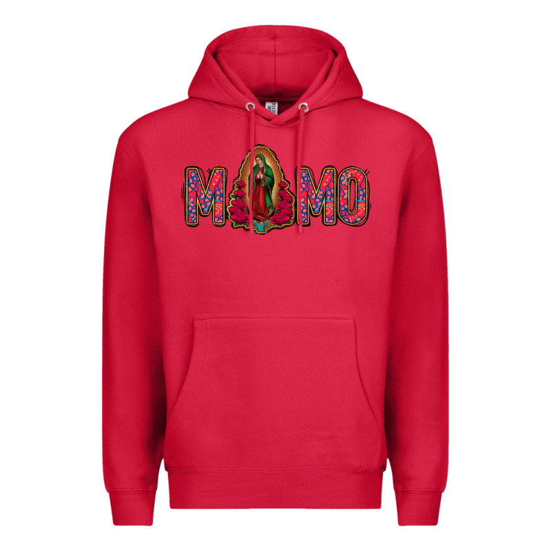 Lady Of Guadalupe Momo Premium Hoodie by Jasminsmagicworld | Teevron
