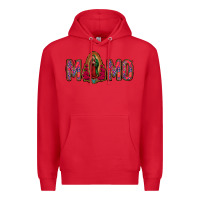 Red Lady Of Guadalupe Momo Premium Hoodie - Jasminsmagicworld