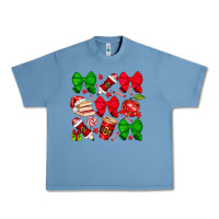 Pebble Blue Christmas teacher Urban Heavy Tee - CowhideDigitalArt