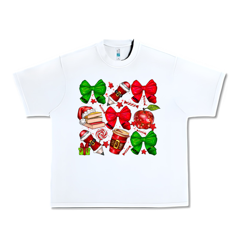 Christmas Teacher Urban Heavy Tee by CowhideDigitalArt | Teevron