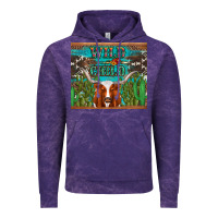 Cloud Purple whild child longhorn  cactus cowhide Vintage Hoodie - Artiststas