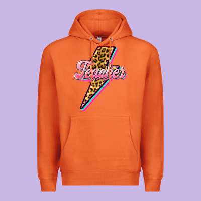 Flash Teacher Premium Hoodie Designed By Barkaloodesign