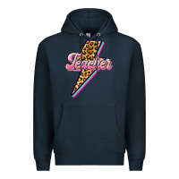 Navy flash teacher Premium Hoodie - BarkalooDesign