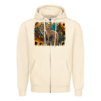 Western Wolves Zipper Hoodie | Teevron
