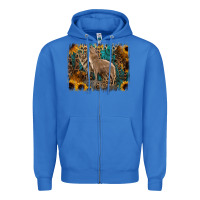 True Royal Western Wolves Zipper Hoodie - Jasminsmagicworld