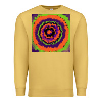 Antique Gold halloween tie  dye pattern Premium Sweatshirt - RanaPortraitStore