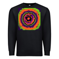 Black halloween tie  dye pattern Premium Sweatshirt - RanaPortraitStore