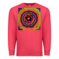 Halloween Tie  Dye Pattern Premium Sweatshirt | Teevron