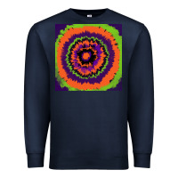 Navy halloween tie  dye pattern Premium Sweatshirt - RanaPortraitStore