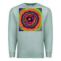 Seafoam halloween tie  dye pattern Premium Sweatshirt - RanaPortraitStore