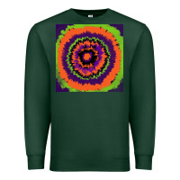 Sports Green halloween tie  dye pattern Premium Sweatshirt - RanaPortraitStore
