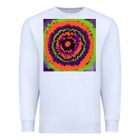 White halloween tie  dye pattern Premium Sweatshirt - RanaPortraitStore