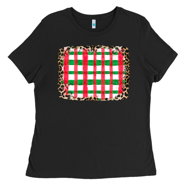 Christmas Pattern Ladies Tee by CowhideDigitalArt | Teevron