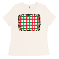 Bone Christmas Pattern Ladies Tee - CowhideDigitalArt