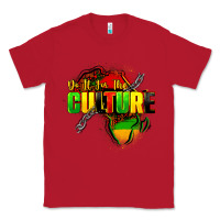 Red Do it for the culture Classic Tee - FaDigitalArtStudio