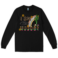 Black i am not a hugger Long Sleeve Tee - CowhideDigitalArt