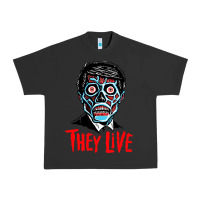 Pigment Black they live Urban Heavy Tee - DesigneFamous