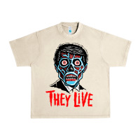 Sandshell they live Urban Heavy Tee - DesigneFamous