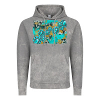 Cloud Rock gemstone cowhide glitter background Vintage Hoodie - Artiststas