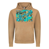 Vintage Camel gemstone cowhide glitter background Vintage Hoodie - Artiststas