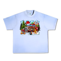 Grape Ice Christmas truck Urban Heavy Tee - CowhideDigitalArt