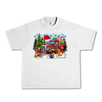 Lunar Rock Christmas truck Urban Heavy Tee - CowhideDigitalArt