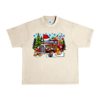 Sandshell Christmas truck Urban Heavy Tee - CowhideDigitalArt