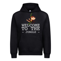 Black Welcome To The Jungle Urban Hoodie - Bettercallsaul