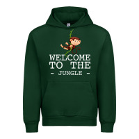 Forest Green Welcome To The Jungle Urban Hoodie - Bettercallsaul