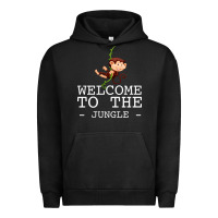 Pigment Black Welcome To The Jungle Urban Hoodie - Bettercallsaul