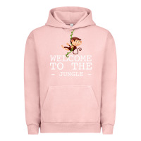 Pigment Salmon Welcome To The Jungle Urban Hoodie - Bettercallsaul