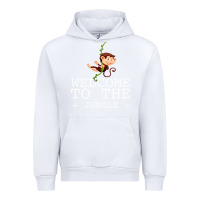 White Welcome To The Jungle Urban Hoodie - Bettercallsaul