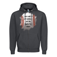 Smoke I Just Want To Eat Nachos and Tell The Umpire He's Blind Zipper Hoodie - Jasminsmagicworld