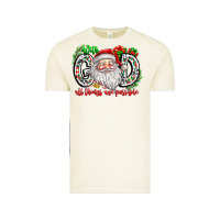 Vintage Arctic with god all things are possible santa Vintage Tee - CowhideDigitalArt