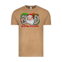 With God All Things Are Possible Santa Vintage Tee | Teevron