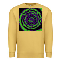 Antique Gold halloween tie dye pattern black Premium Sweatshirt - RanaPortraitStore