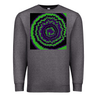 Charcoal Heather halloween tie dye pattern black Premium Sweatshirt - RanaPortraitStore