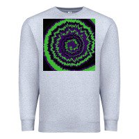 Heather Grey halloween tie dye pattern black Premium Sweatshirt - RanaPortraitStore