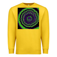 Lemon halloween tie dye pattern black Premium Sweatshirt - RanaPortraitStore