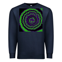 Navy halloween tie dye pattern black Premium Sweatshirt - RanaPortraitStore