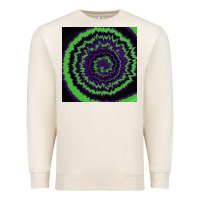 Sandshell halloween tie dye pattern black Premium Sweatshirt - RanaPortraitStore