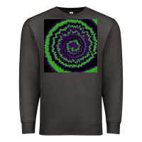 Smoke halloween tie dye pattern black Premium Sweatshirt - RanaPortraitStore