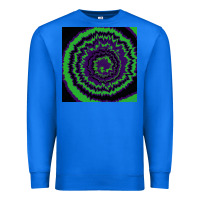 True Royal halloween tie dye pattern black Premium Sweatshirt - RanaPortraitStore
