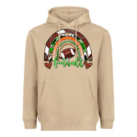 Mushroom Football Rainbow Heavyweight Hoodie - RanaPortraitStore