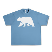Pebble Blue bear Urban Heavy Tee - DesigneFamous