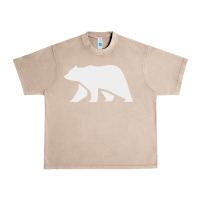 French Oak bear Urban Heavy Tee - DesigneFamous
