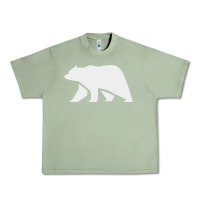 Oil Green bear Urban Heavy Tee - DesigneFamous