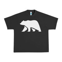 Pigment Black bear Urban Heavy Tee - DesigneFamous
